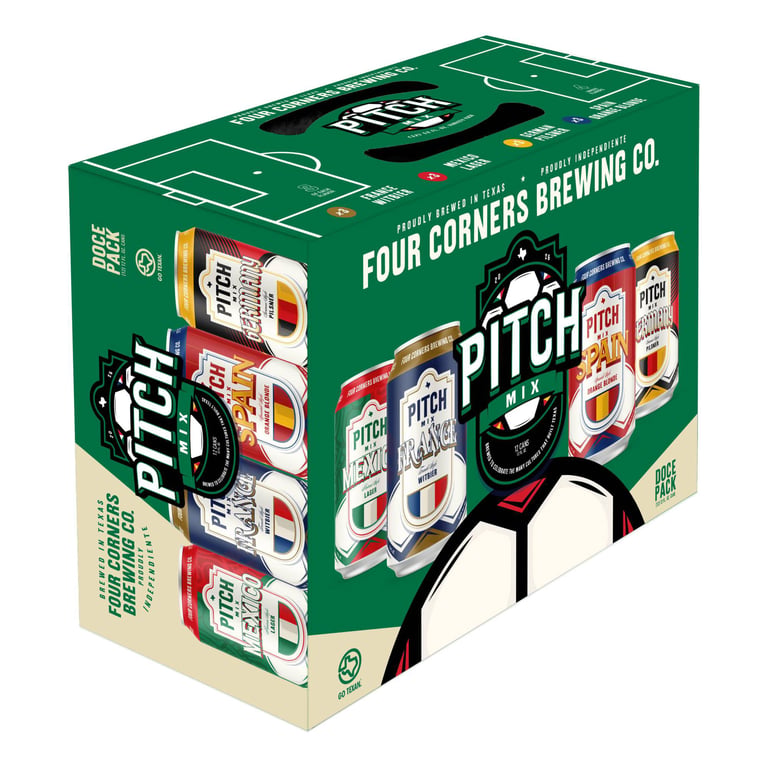 Four Corners Brewing Pitch Mix Variety 12-Pack 12 oz Cans