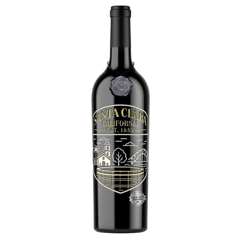 Santa Clara Etched Cabernet Sauvignon Central Coast 750ml