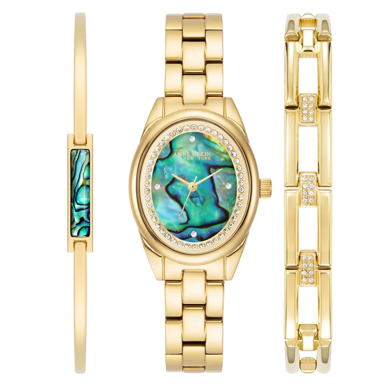 Anne Klein New York Women's Bracelet and Watch Set