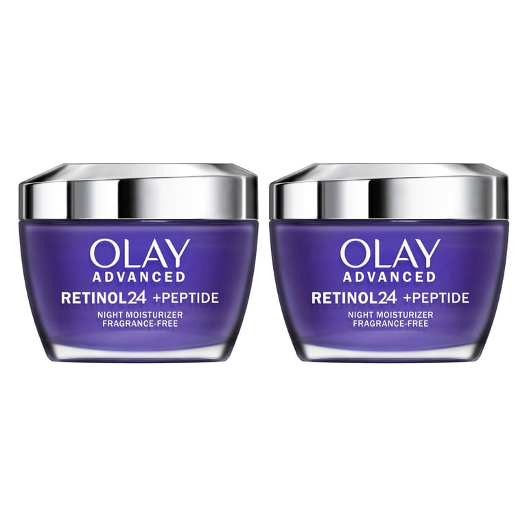 Olay Advanced Retinol + Peptide 24 Cream, 2-Pack