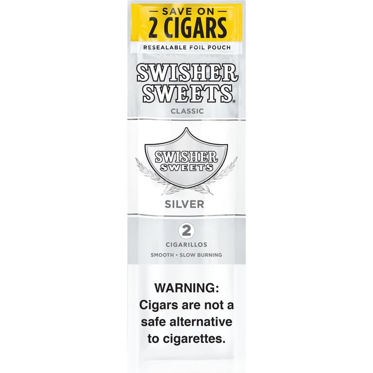 Swisher Sweets Silver Cigarillos Save on 2 Pack, 30 ct / 2 Cigars