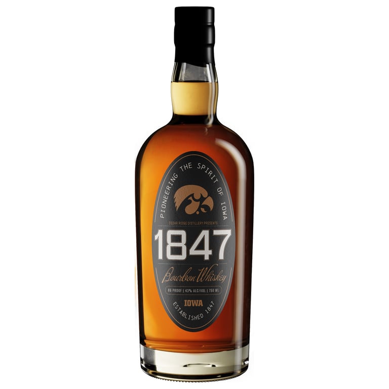 Cedar Ridge Distillery 1847 Iowa Bourbon Whiskey 750ML