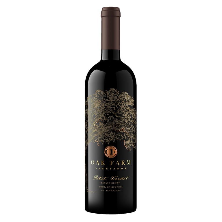 Oak Farm Vineyards Estate Petit Verdot Lodi 750ML