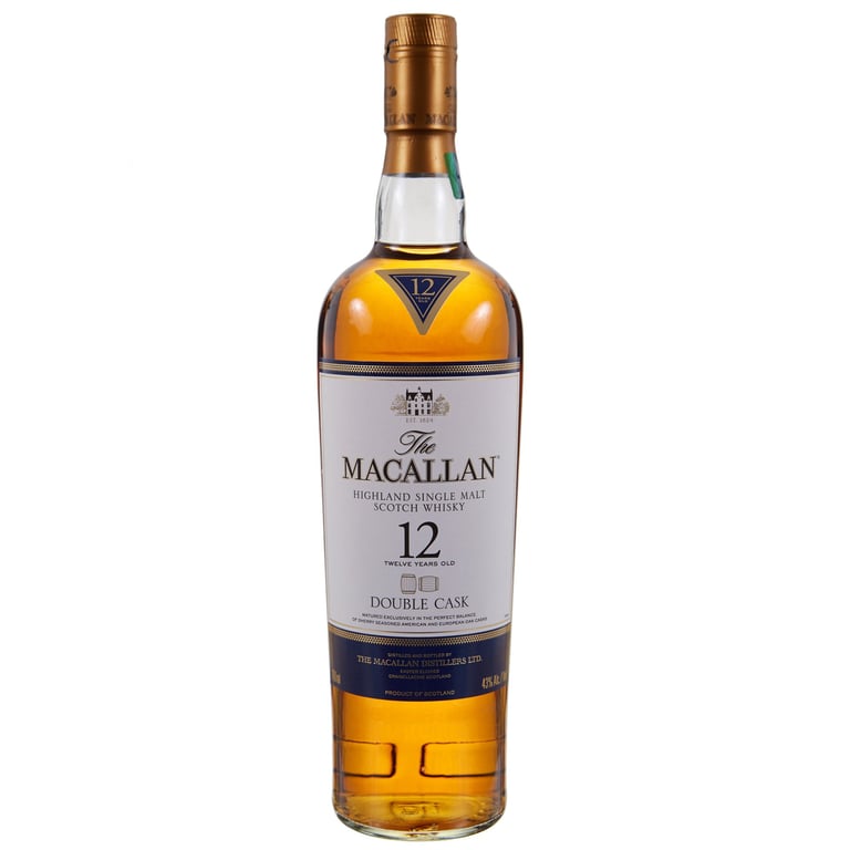 The Macallan Double Cask 12 Year Old Single Malt Scotch Whisky, Scotland, 750 ML