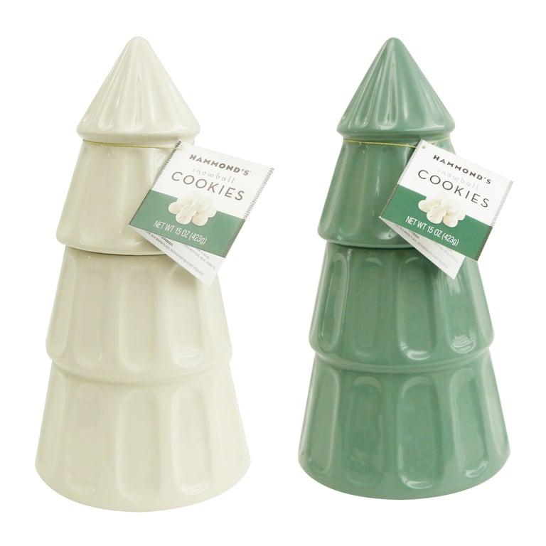 DesignPac Winter Tree Cookie Jar 15 oz