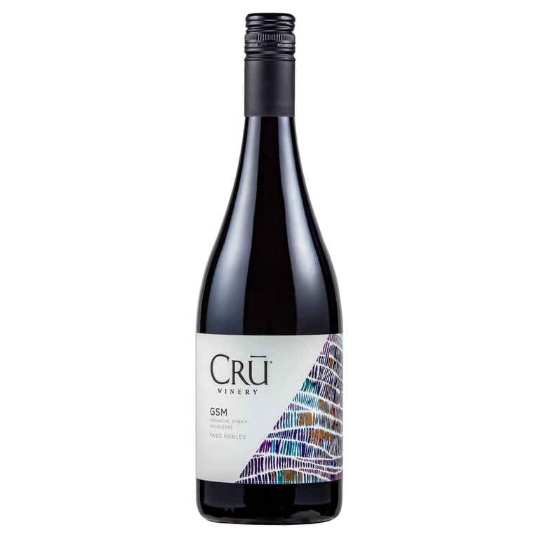 Cru Winery GSM Red Blend Paso Robles 750ML
