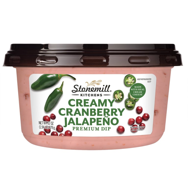 Stonemill Kitchens Creamy Cranberry Jalapeño Dip 31 oz