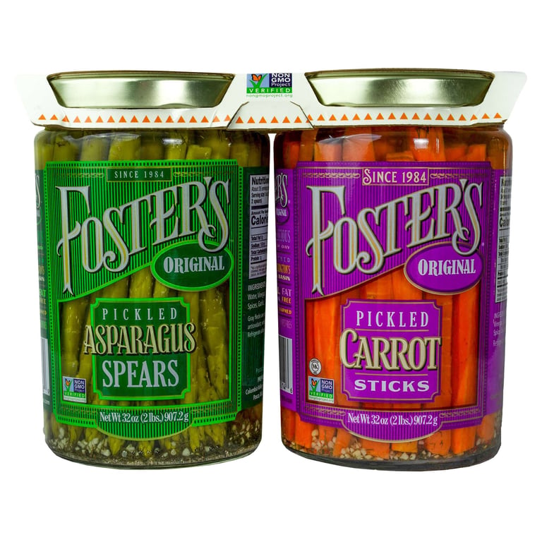 Foster's Pickled Variety Pack 2 Pack 32 Ounces Each