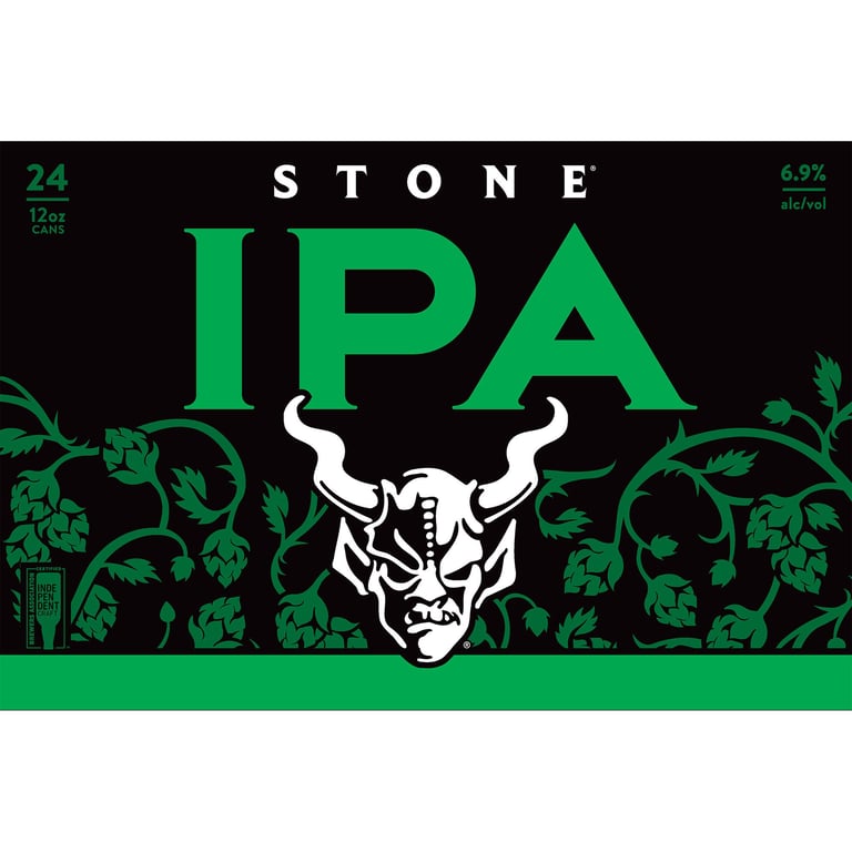 Stone Brewing Co. India Pale Ale San Diego 24/12 oz Cans