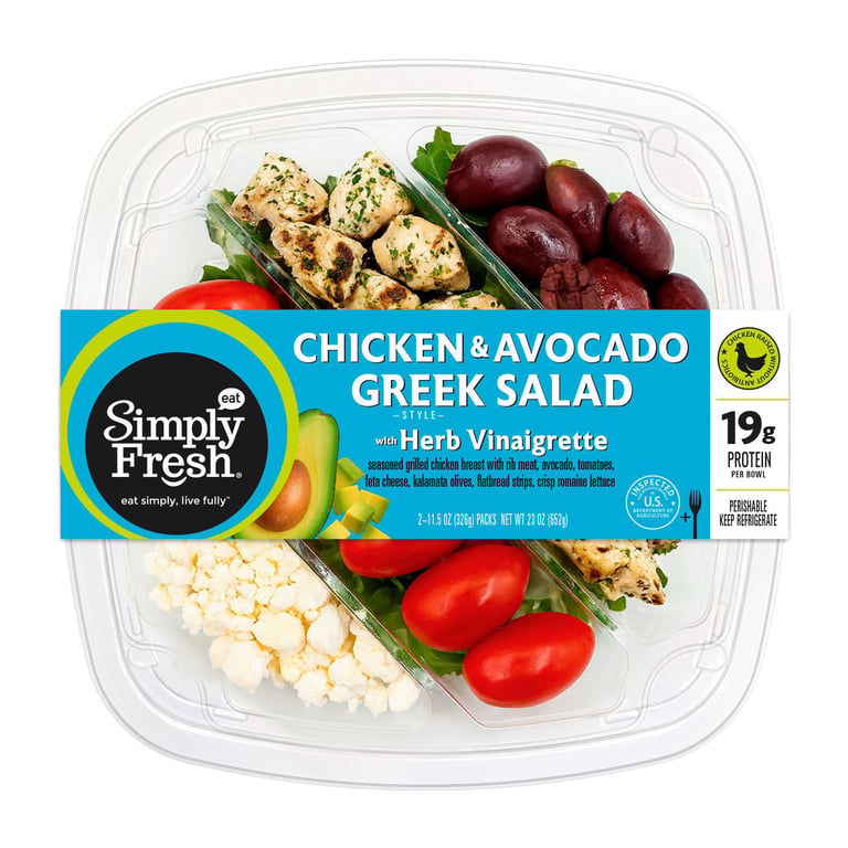 Simply Fresh Greek Avocado Chicken Salad 2/11.5 oz
