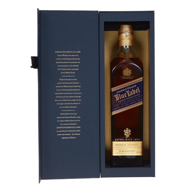 Johnnie Walker Blue Label Scotch Scotland 750ML