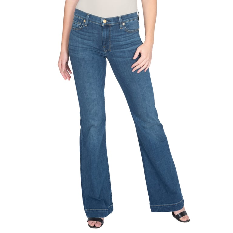 7 For All Mankind Women's Dojo Flare Jean
