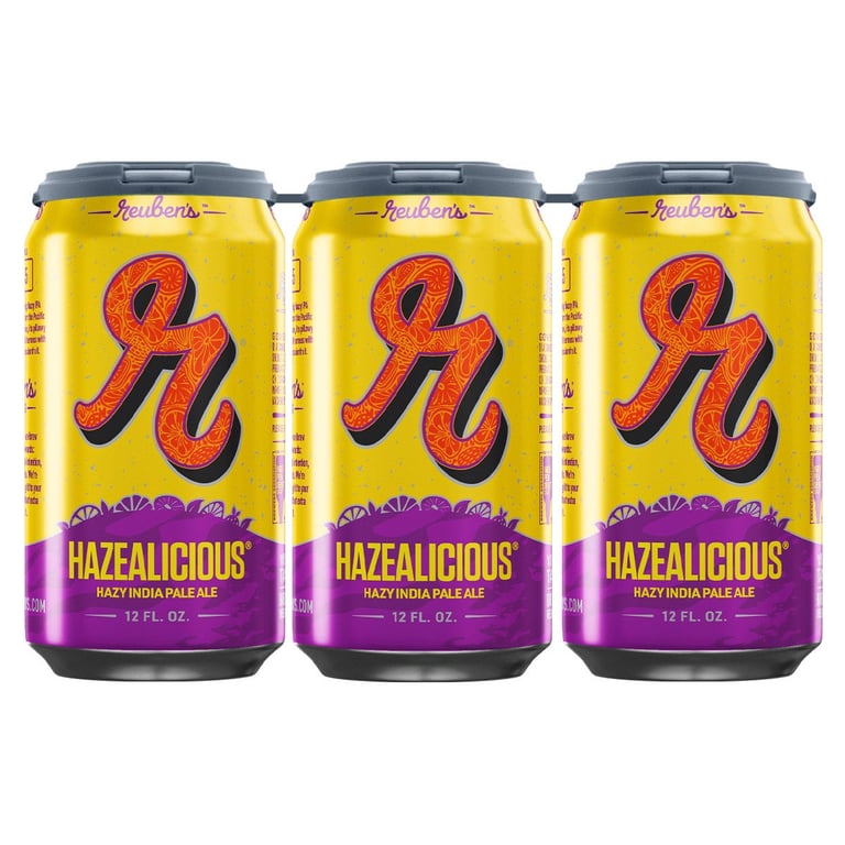 Reuben's Brews Hazealicious IPA 6-Pack, 12 oz Cans