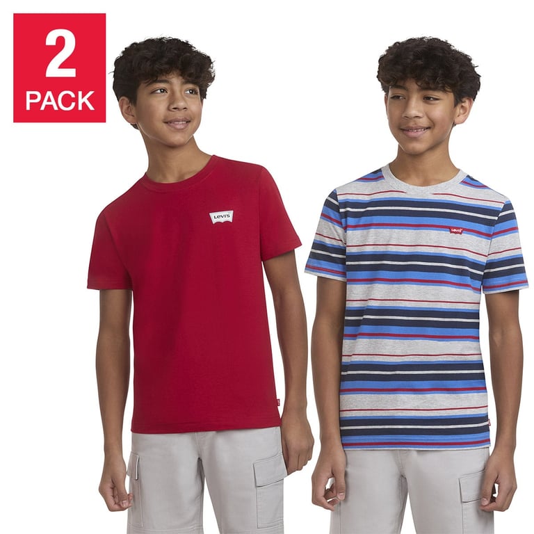 Levi's Youth 2-Pack Yarn Dyed Tee