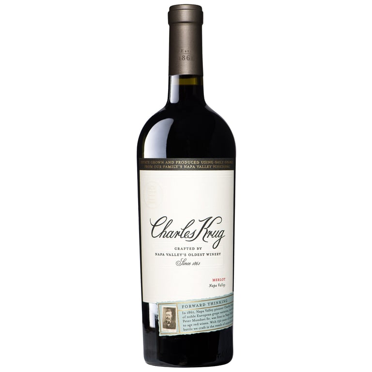 Charles Krug Merlot Napa Valley 750ml