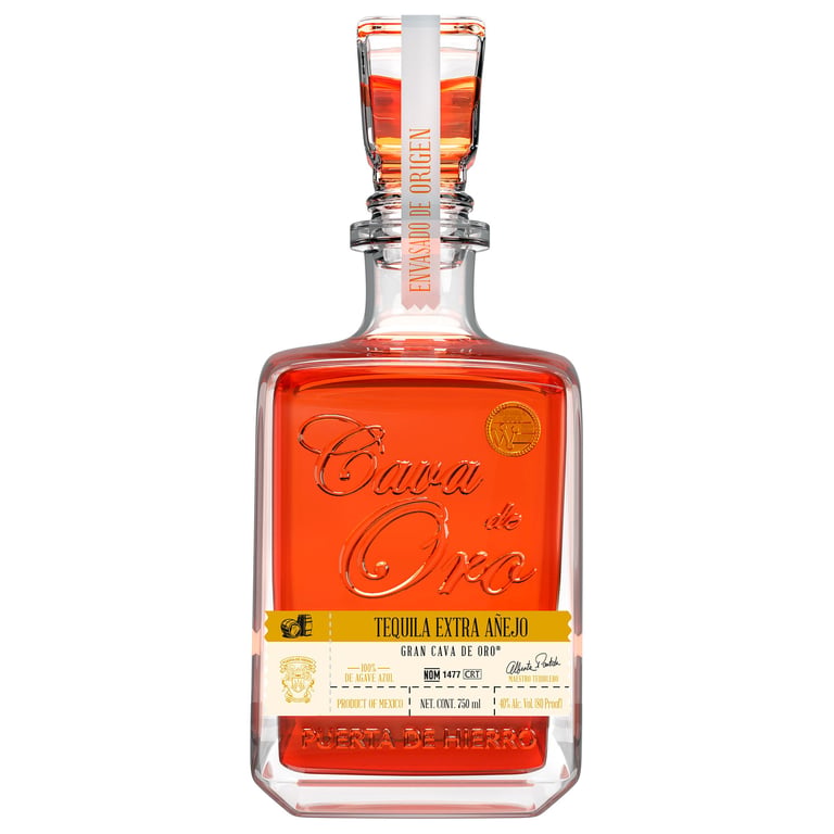 Cava de Oro Extra Añejo Tequila, Mexico 750ML