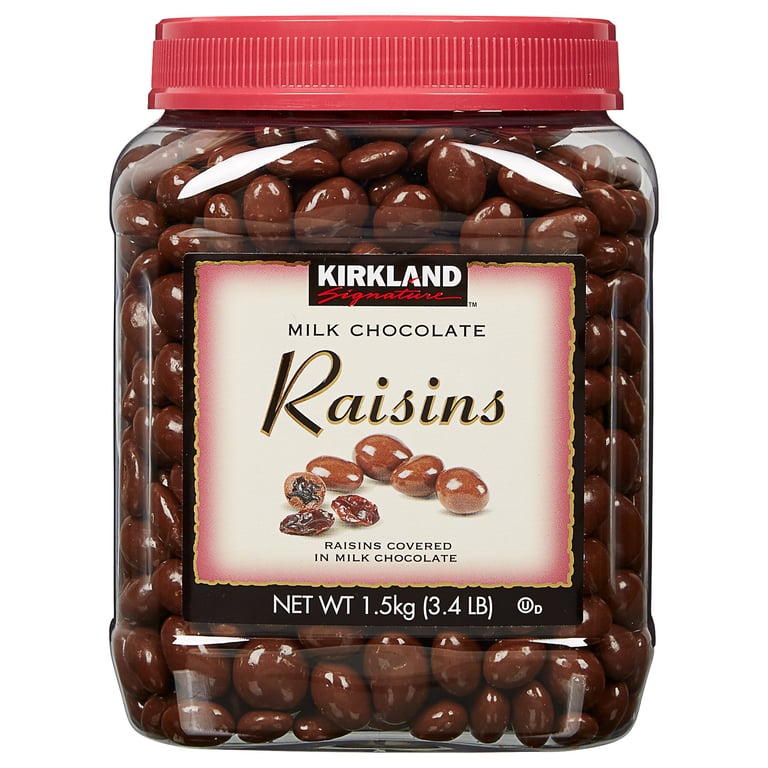 Kirkland Signature Milk Chocolate Raisins 54 oz
