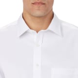 costco kirkland white dress shirt Kirkland Signature Men's Traditional Fit Dress Shirt, White Gray Check