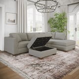 Thomasville Walsen Sectional with Storage Ottoman (#1812492