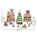 Costco Disney Holiday Gingerbread Village, 13-Piece Set (#1784954