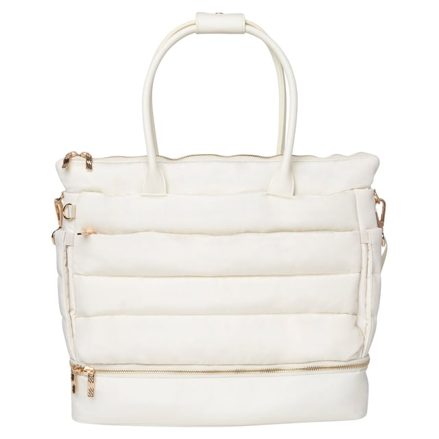 iPack Puffy Tote Bag in Cannoli Cream