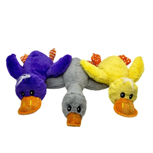 KONG Duck Duck Goose Plush Dog Toy