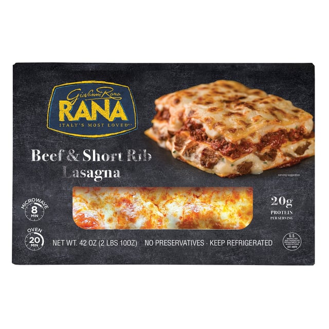 Rana Beef Short Rib Lasagna 42 Ounce Package