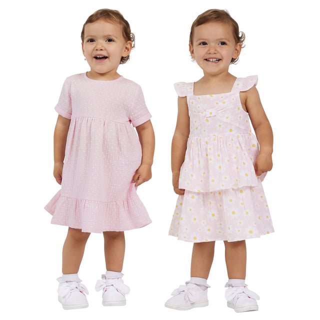 Koala Baby Dress with Diaper Cover 2-Pack