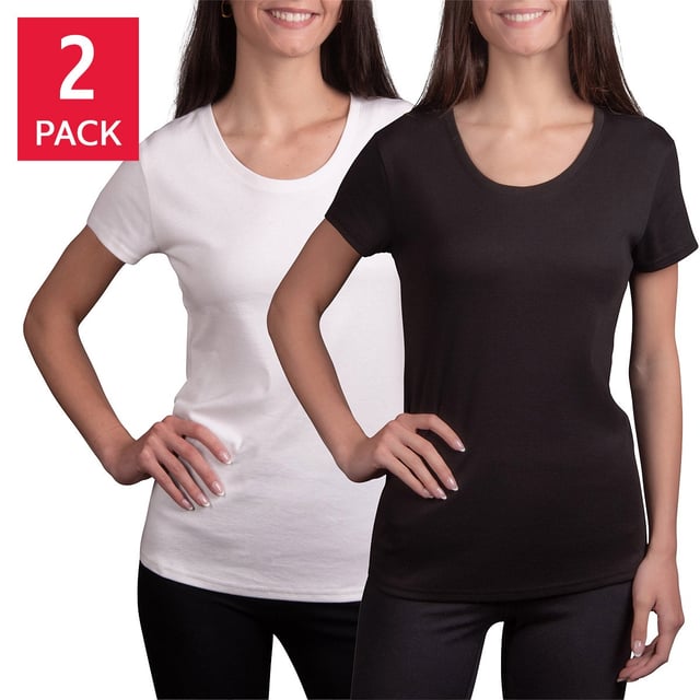 Kirkland Signature Women's Scoop Neck Pima Tee