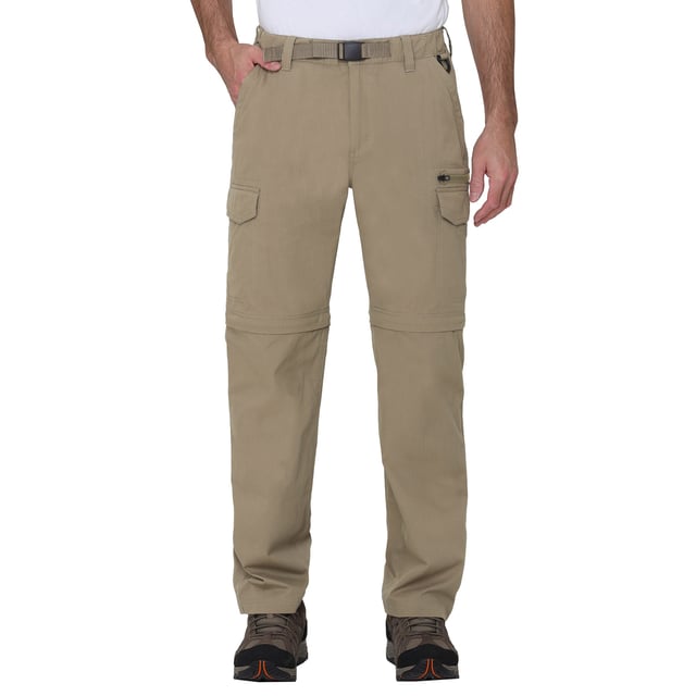 BC Clothing Men's Belted Convertible Pant