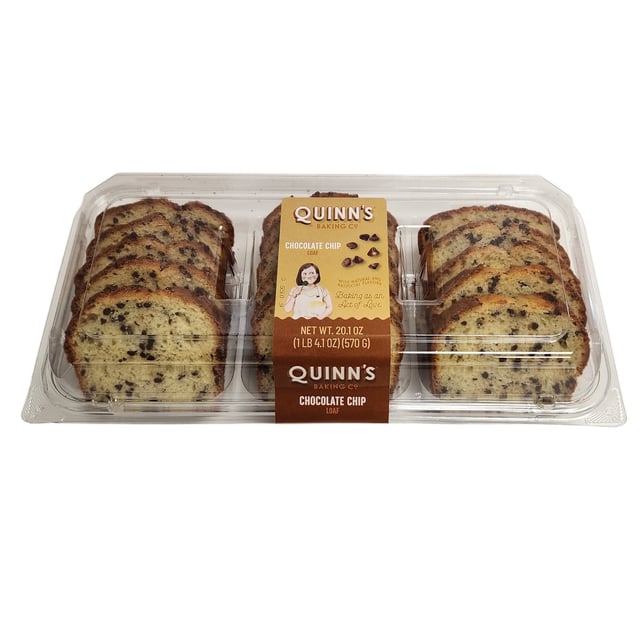 Quinn's Sliced Chocolate Chip Loaf, 15-Count Package