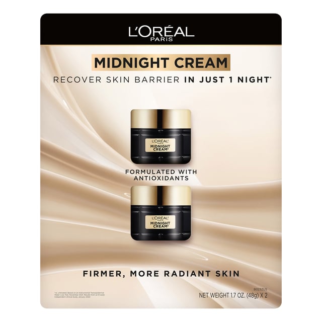 L'Oreal Paris Age Perfect Cell Renewal Midnight Cream 2-Pack - 1.7 FL OZ