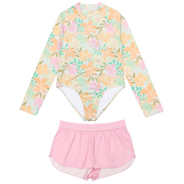 RVCA & Billabong Youth 2-Piece Swim Set