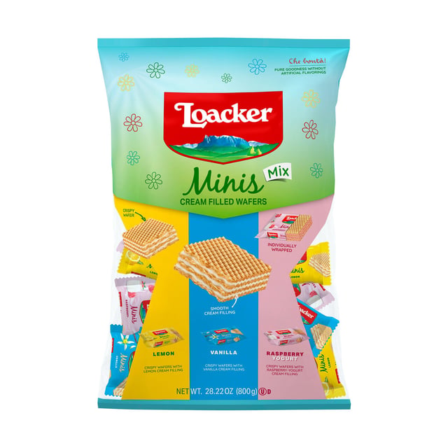 Loacker Spring Mix Mini Wafer Cookie 28.2 oz