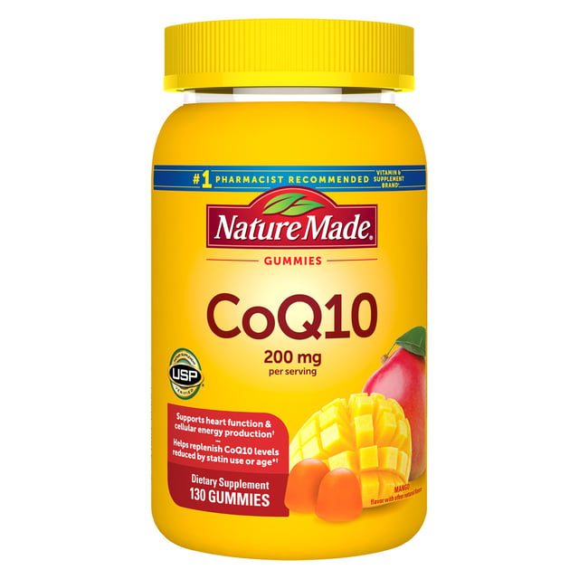 Nature Made Coenzyme Q10 200mg Gummy 130 CT