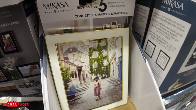 Mikasa Enamel Picture Frames, Set of 5