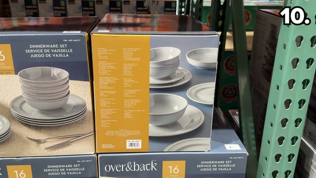 over&back 16-Piece Lake Como Dinnerware Set