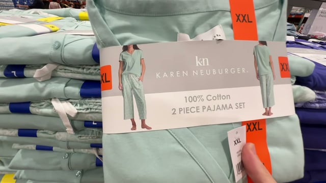 Karen Neuburger Women's Cotton Henley and Capri Pajama Set, 2-Piece