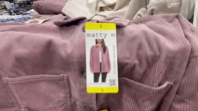 Matty M Women's Corduroy Shirt Jacket