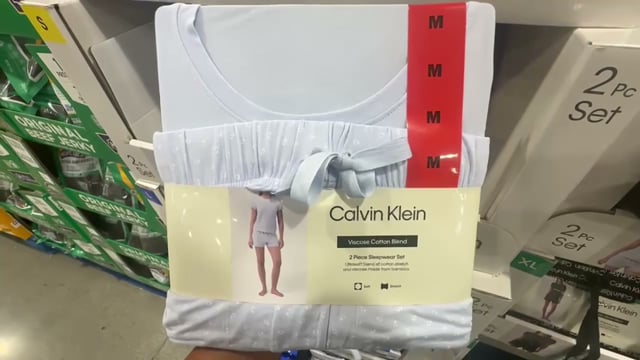 Calvin Klein Women's Short Sleeve Pajama Set