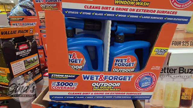Wet & Forget 68 oz Outdoor 2-in-1 Wash & Window Cleaner