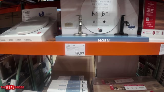 Moen Ellicott Single Hole Bathroom Faucet