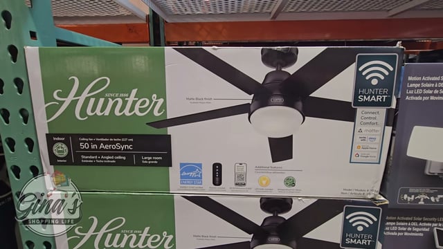 Hunter Anza 52" LED Ceiling Fan