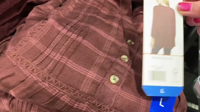 Wrangler Women's Plaid Blouse