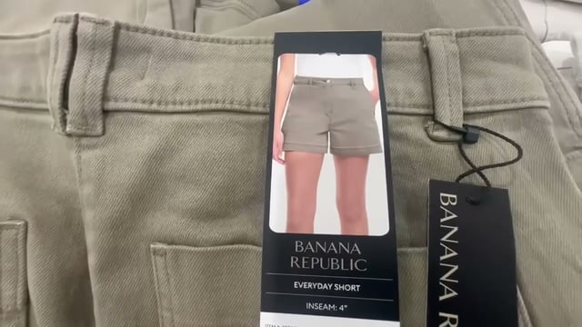 Banana Republic Women's Cotton Blend Weekender Short
