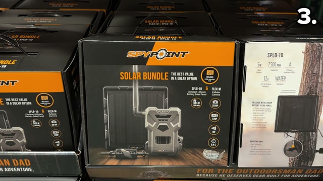 SPYPOINT Solar Trail Camera Bundle