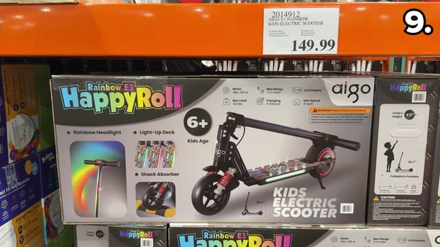 Aigo E3 Rainbow Kids Electric Scooter