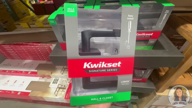 Kwikset Lisbon Lever - Matte Black