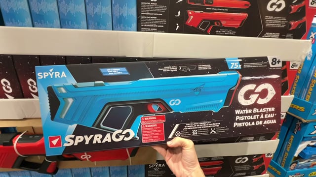 SPYRA SpyraGO Electric Water Blaster Set (Red & Blue)