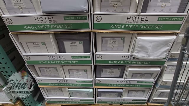 Hotel Signature Egyptian Cotton Sheets 6-Piece Set King